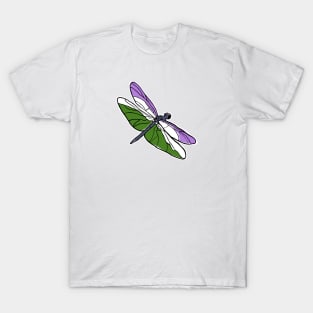 Genderqueer Dragonfly T-Shirt